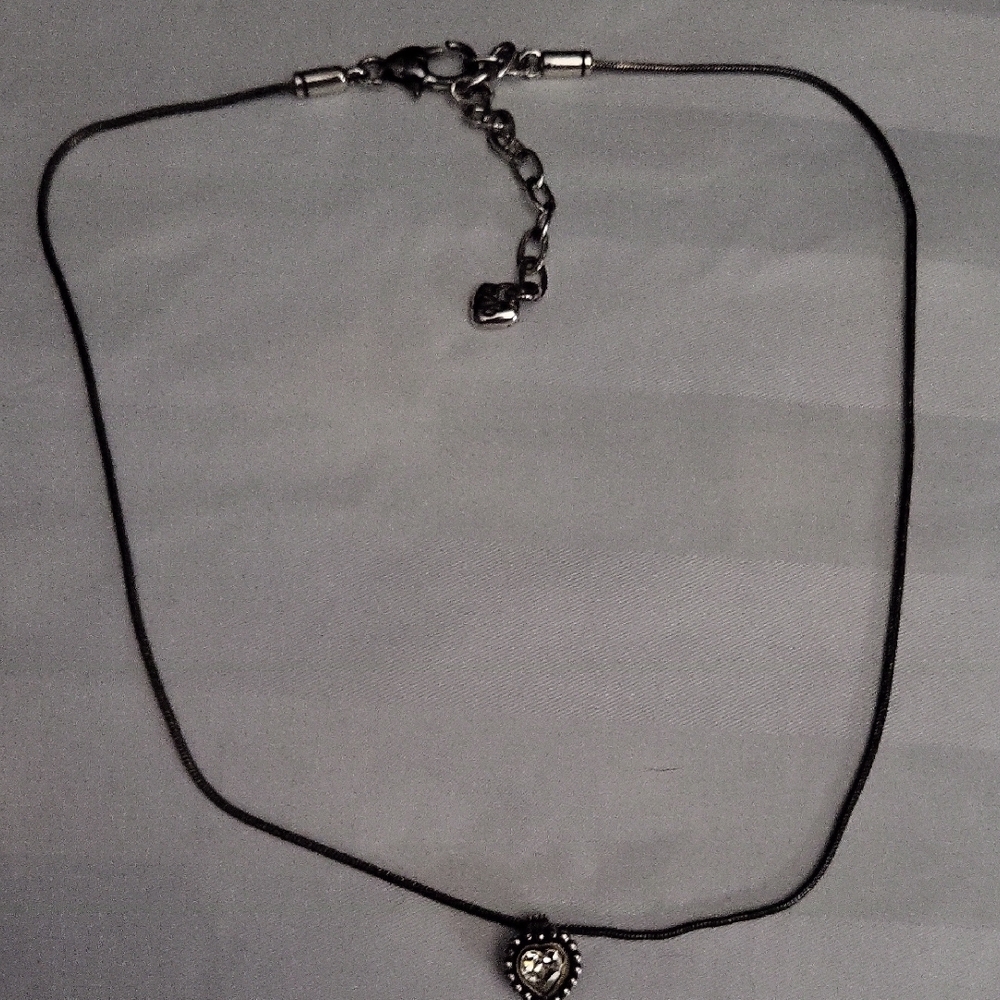 Brighton Silver Heart Pendant Necklace